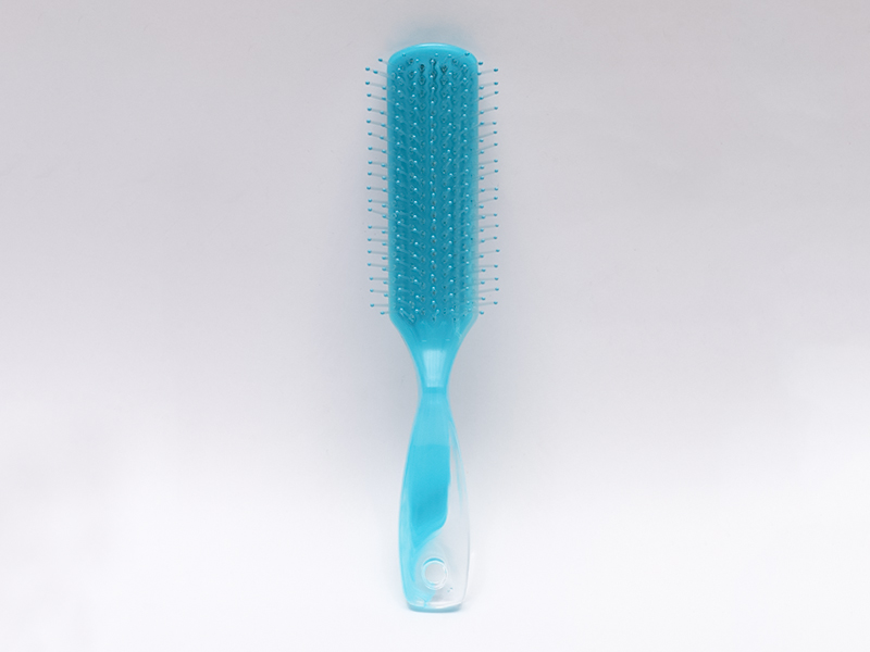 Escova de cabelo com pino de nylon ventilado