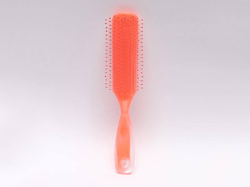 Escova de cabelo com pino de nylon ventilado