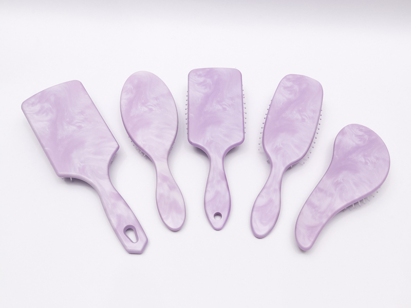 Escova de cabelo com almofada de ar para desembaraçar com impressão sofisticada