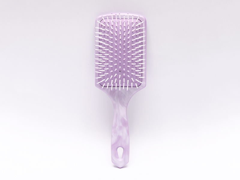 Escova de cabelo com almofada de ar para desembaraçar com impressão sofisticada