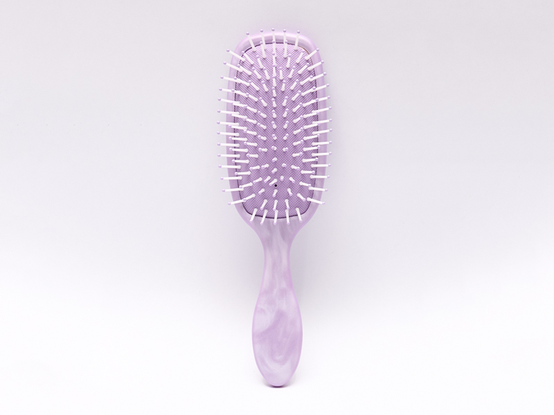 Escova de cabelo com almofada de ar para desembaraçar com impressão sofisticada