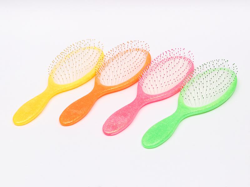 Escova de almofada de ar para massagem oval para cuidados com o couro cabeludo
