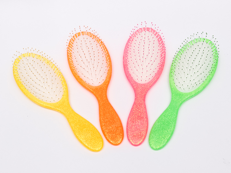 Escova de almofada de ar para massagem oval para cuidados com o couro cabeludo