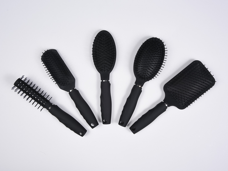Escova de massagem para couro cabeludo Escova de cabelo para pintura de borracha