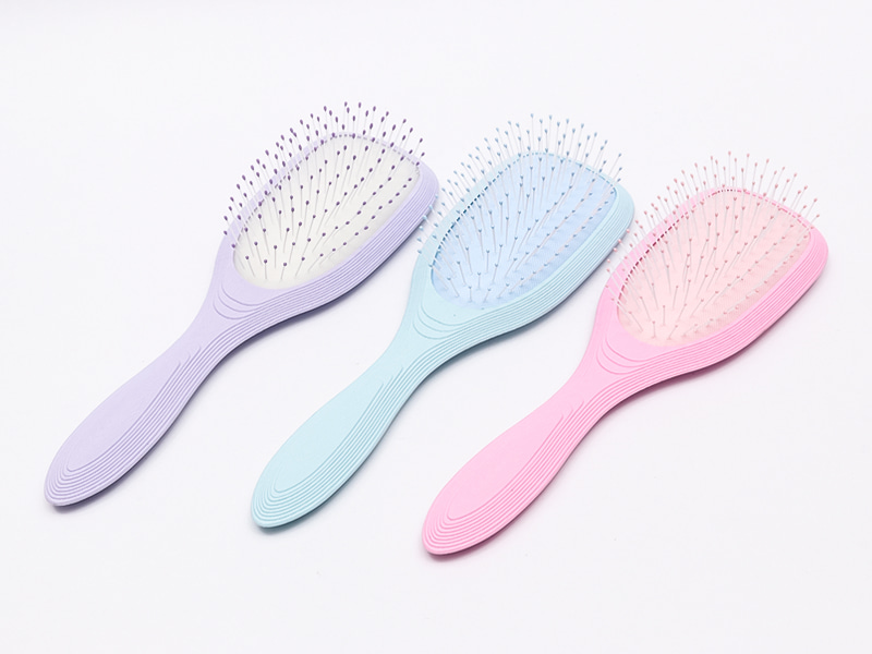 Escova de cabelo para desembaraçar palha de trigo de fibra ecológica