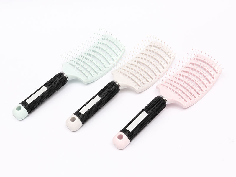 Escova de cabelo antiestática para massagem no couro cabeludo emaranhado para cabelos longos