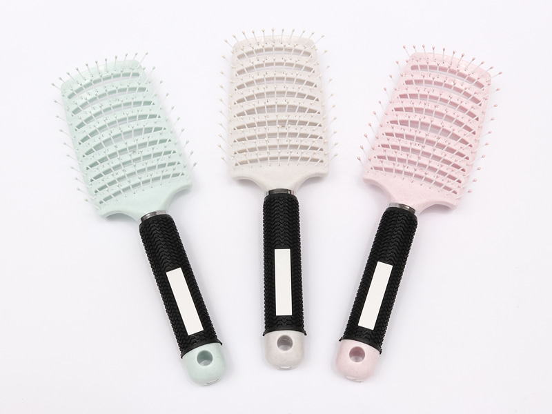 Escova de cabelo antiestática para massagem no couro cabeludo emaranhado para cabelos longos
