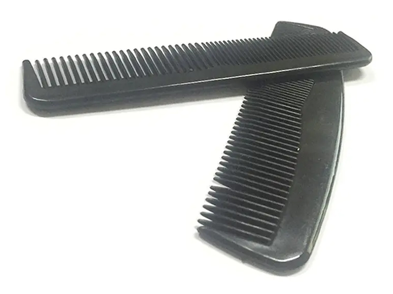 Mini pente de dentes largos para piolhos Pente alisador modelador quente