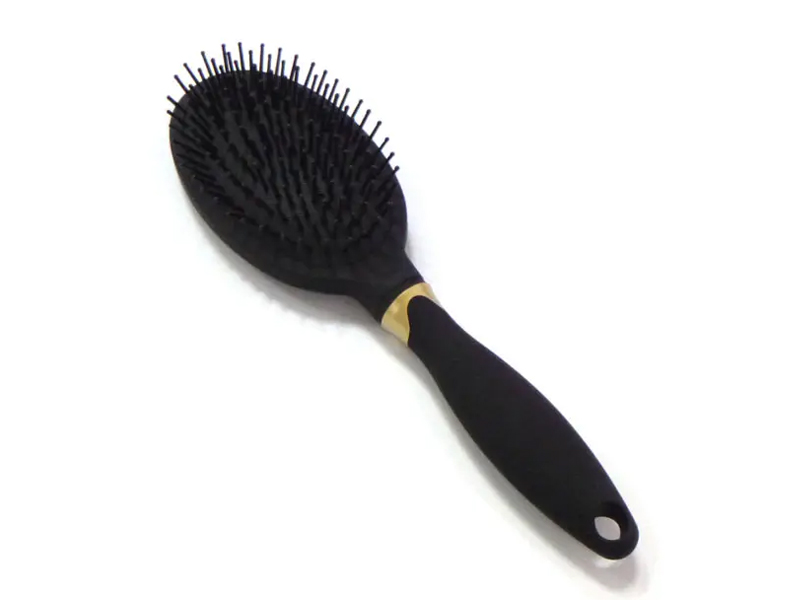 Escova plástica para desembaraçar extensão de cabelo