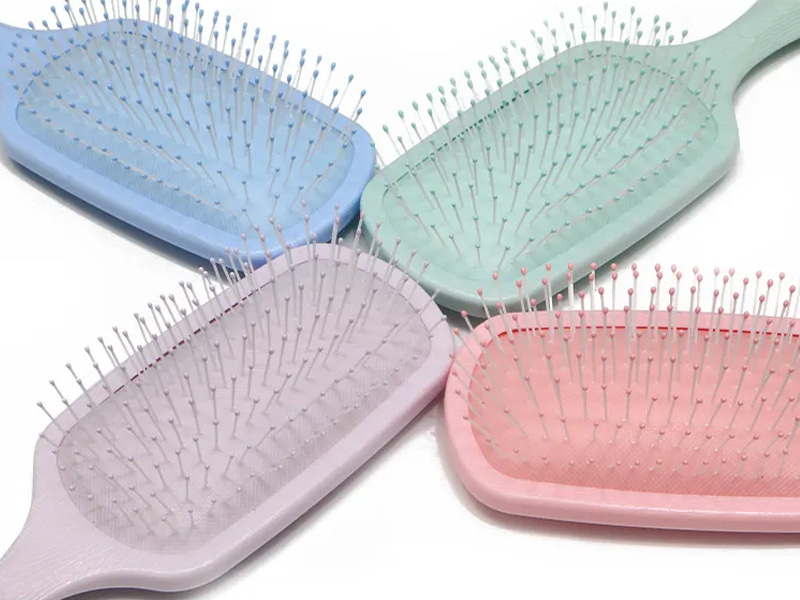 Pente de cabelo com almofada desembaraçante