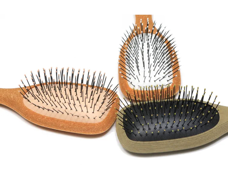 Massageador de cuidado feminino Soft almofada redonda molhada Cabelo Escova