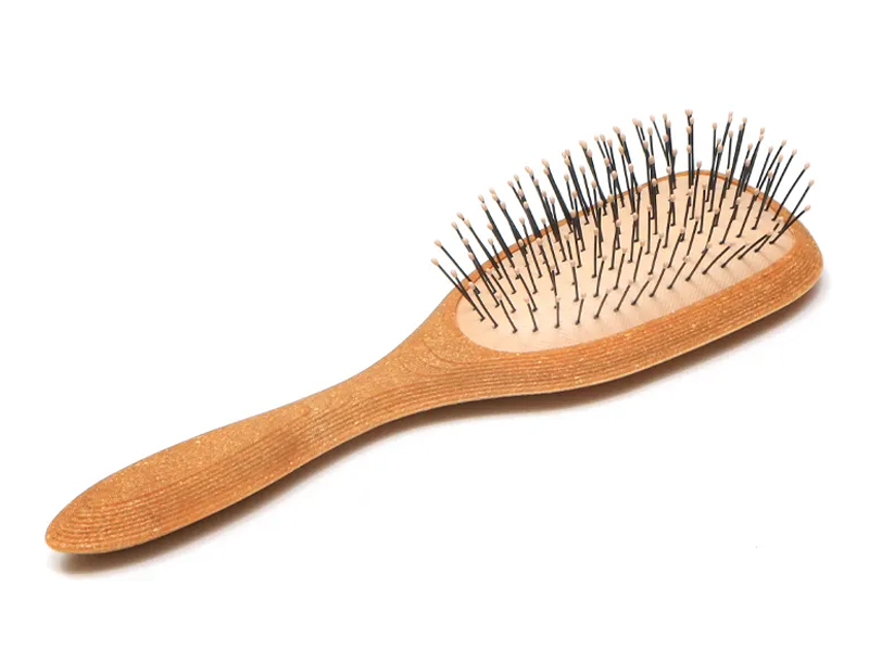 Massageador de cuidado feminino Soft almofada redonda molhada Cabelo Escova