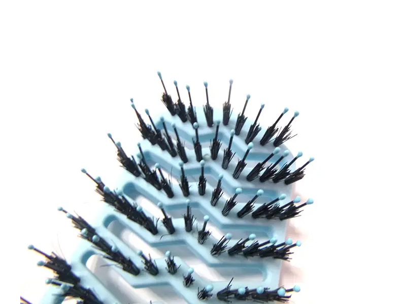 Escova desembaraçadora de cabelo com cerdas