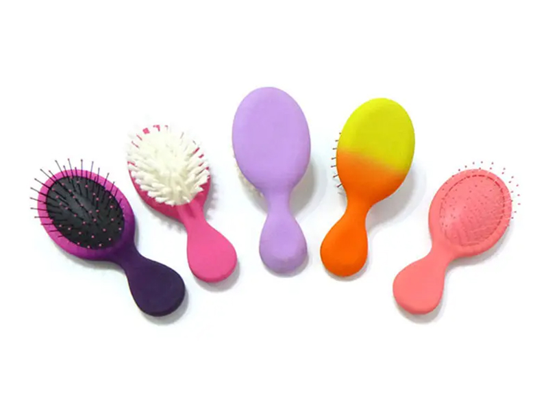 Brosse a Cheveux Afro Tangle Escova de cabelo masculina com revestimento de borracha