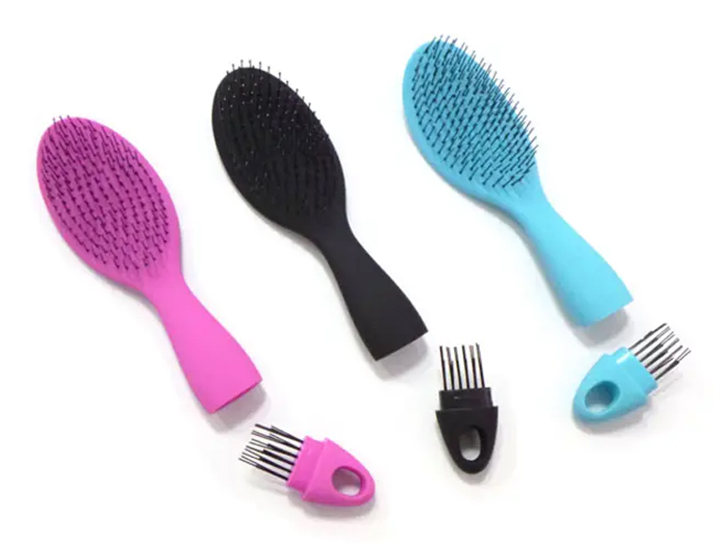 Escova de cabelo humana antiestática para desembaraçar