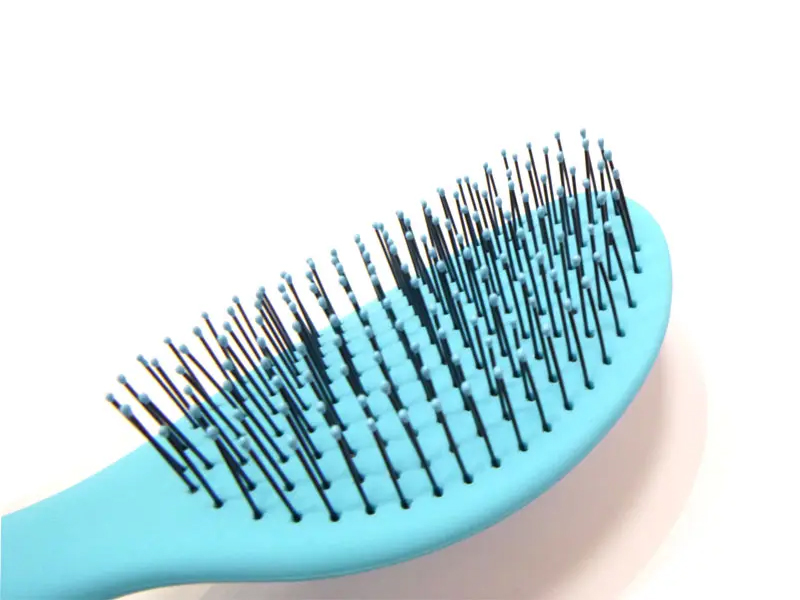 Escova de cabelo humana antiestática para desembaraçar