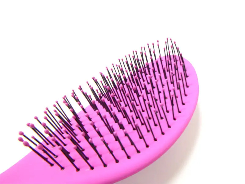 Escova de cabelo humana antiestática para desembaraçar
