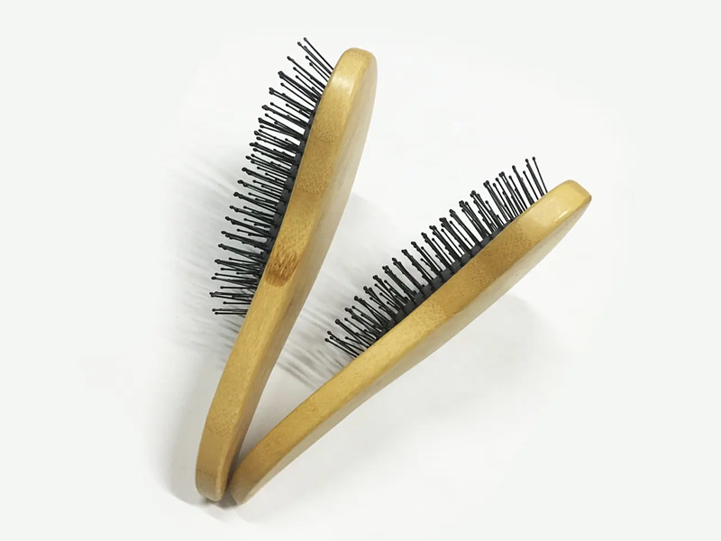 Massagem alisador de cabelo desembaraçando pente quente