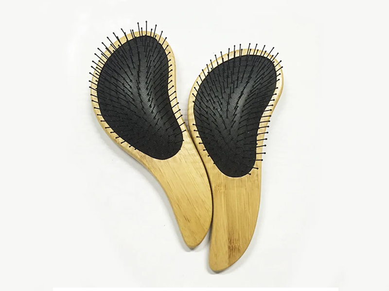 Massagem alisador de cabelo desembaraçando pente quente