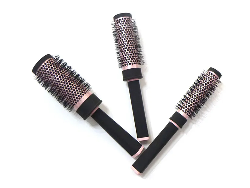 Conjunto de escovas de cabelo redondas para salão de beleza