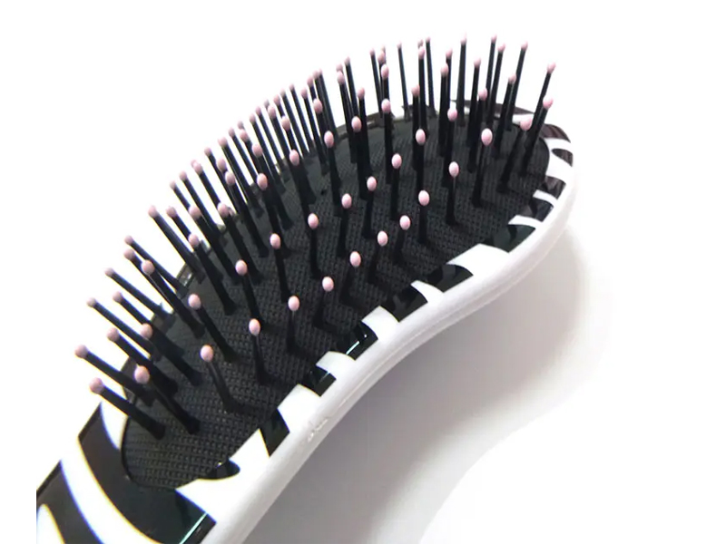 Pente de shampoo para cabelo alisador redondo