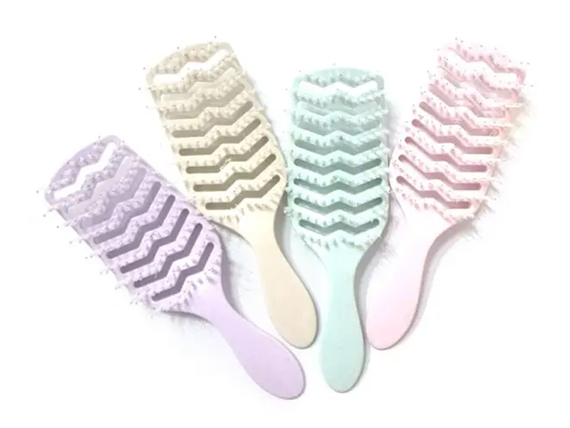 Escova de cabelo estilo desembaraçante ventilada