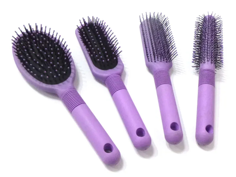 Pincel flexível redondo para tinta natural