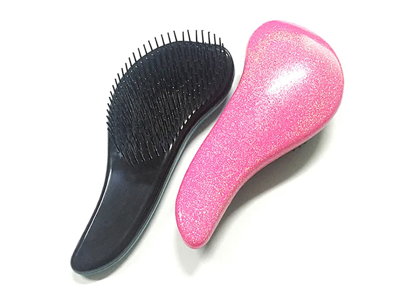 Escova para desembaraçar extensões de cabelo