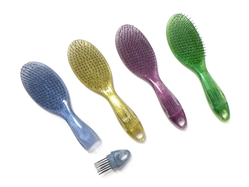 Pente de almofada de ar para desembaraçar humano com ventilação de trigo ecológico