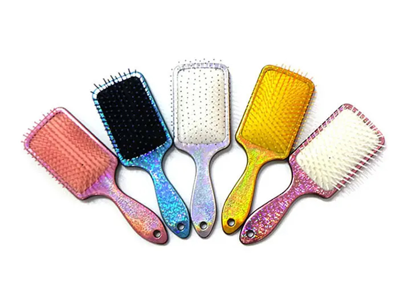 Conjunto de escova de cabelo para desembaraçar Bedazzled Bling