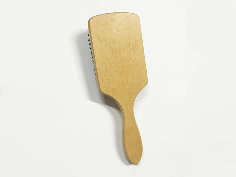 Escova de cabelo de madeira e bambu BSCI