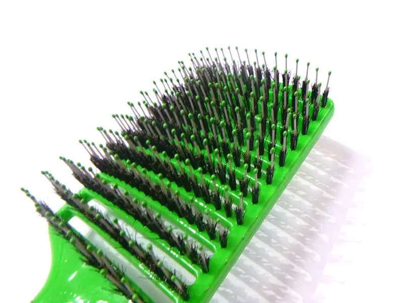 Escova de cabelo para desembaraçar ventilação de plástico