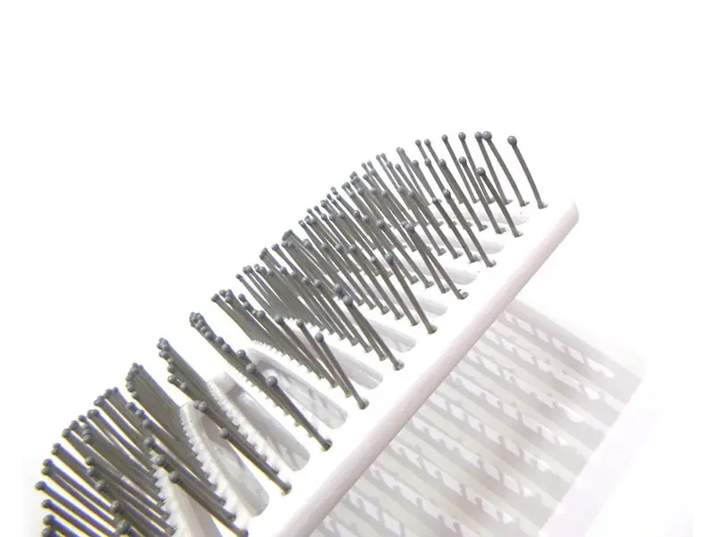 Escova de cabelo para desembaraçar ventilação de plástico