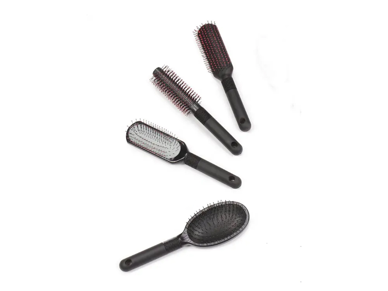 Conjunto de escova de cabelo para desembaraçar de toque suave